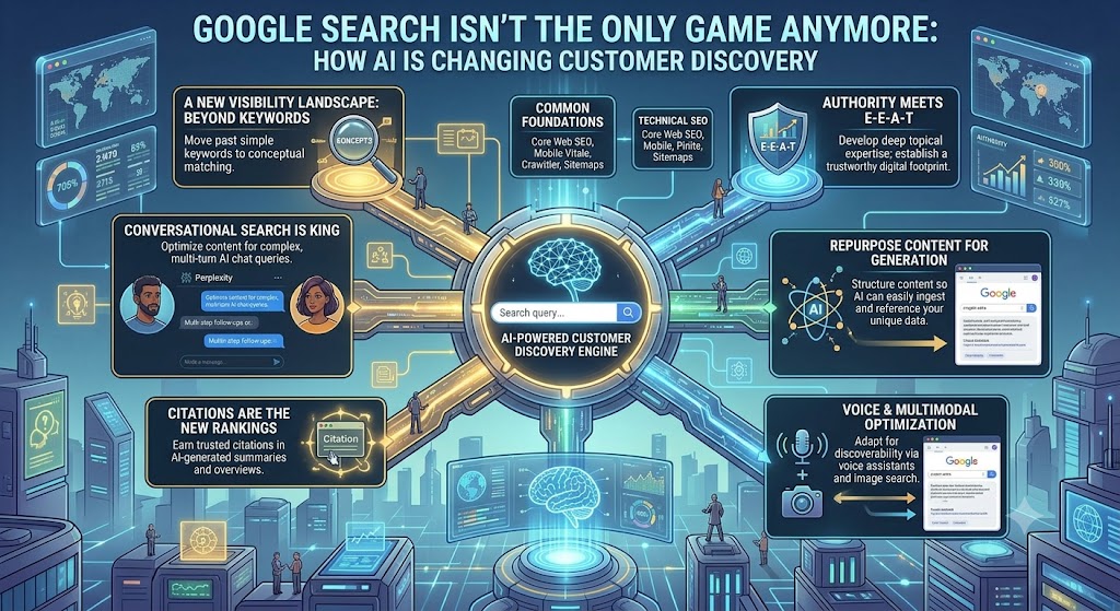 Google Search Isn't the Only Game Anymore: How AI Is Changing Customer Discovery